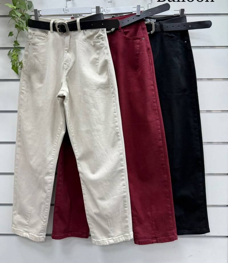 Spodnie damskie jeansy Roz XS-XL, 1 Kolor Paczka 10 szt